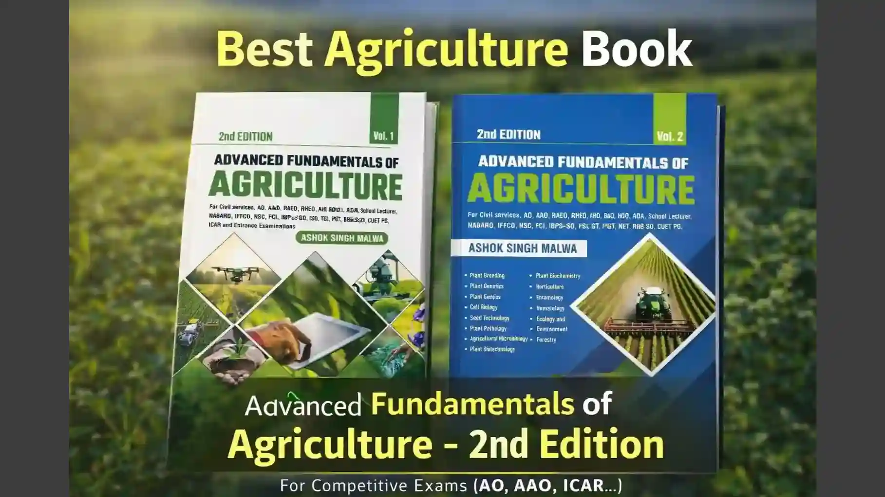 Advanced Fundamentals of Agriculture (2nd Edition) – प्रतियोगी परीक्षाओं के लिए Best Agriculture Book