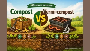 Difference between Compost and Vermicompost
