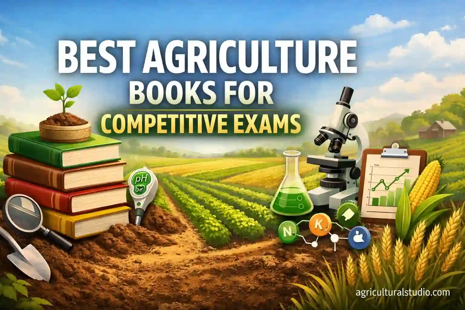 Best Books for Agriculture Exams in India 2026